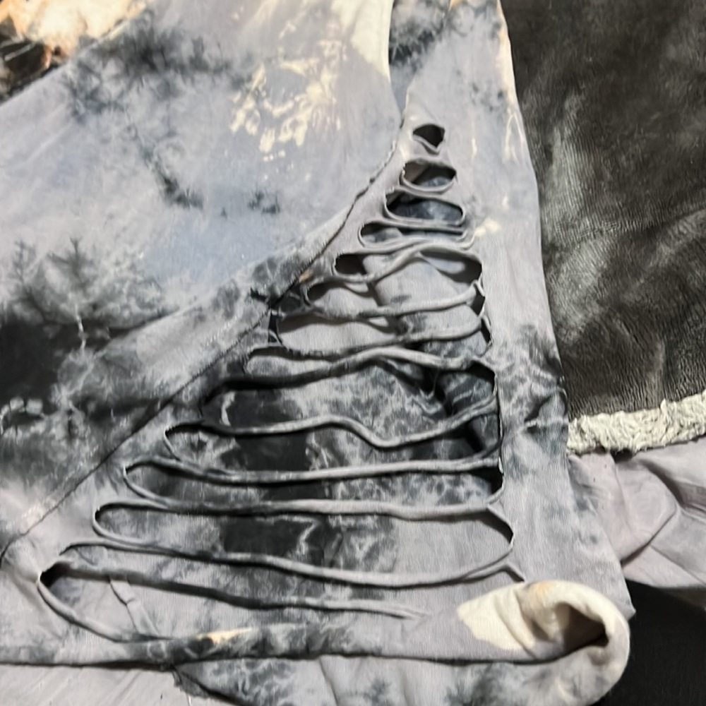 Affliction American Customs Bleached , Distressed… - image 6